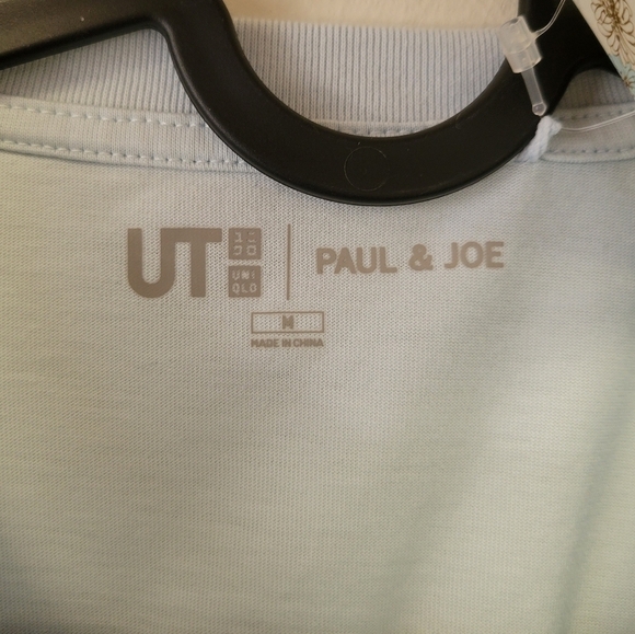 Uniqlo UT Paul & Joe Graphic T-Shirt Blue M - Picture 4 of 6
